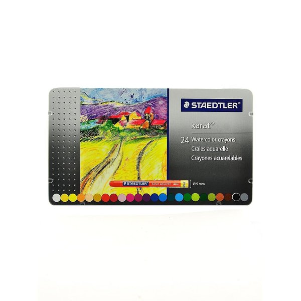 Staedtler Karat Aquarell Premium Watercolor Crayons (223M24)