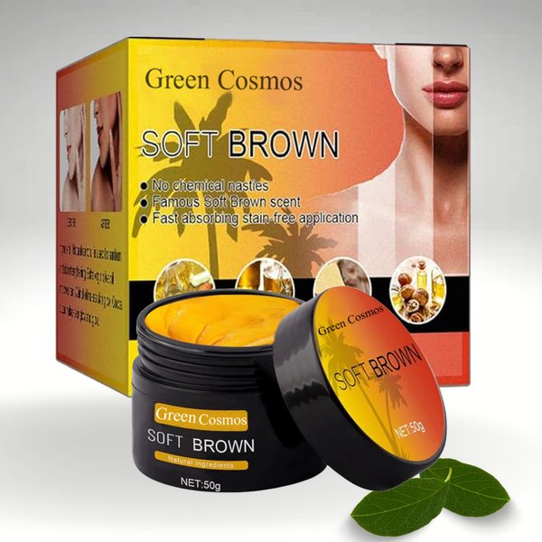 Tanning Gel, Soft Brown Intensive Tanning Gel, Best Self Tanner, Tanning Cream for Outdoor Sun, Achieve Natural Tan Skin, Self Tanning Cream, Tan Bed Cream, (50g)