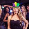 QLINLEAF Mardi Gras Poncho Feather Headband for Women Halloween Venetian Carnival Party Supplies