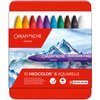 Caran d'Ache Classic Neocolor II Water-Soluble Pastels, 10 Colors