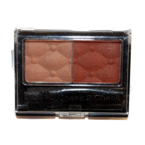 N.Y.C. (1) Compact Cheek 2 Cheek Duo Blusher - Highlights & Contours - Two Shade Makeup Palette - #725A03 Sun Sweepers - Net Wt. 0.15 oz