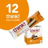 think! Delight, Keto Protein Bars, Healthy Low Carb, Gluten Free Snack - Chocolate Peanut Butter Pie, 12 Count (Packaging May Vary)