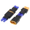 2Pairs Treehobby RC XT60 to EC2 Plug Female Male Adapter Connector for Lipo NiMH NiCd Battery Charger ESC