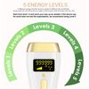 Gransumr IPL Laser Hair Removal Device at-Home Permanent Painless Hair Remover for Women and Men Best Whole Body Facial Face Armpits Back Legs Arms Face Bikini Line