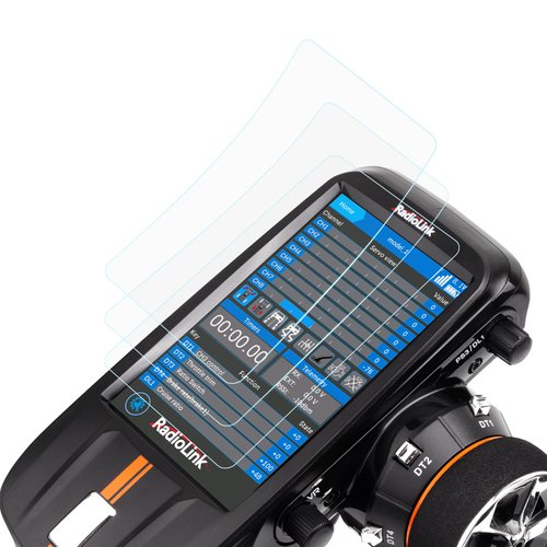 Radiolink [2 PACK] RC8X HD Screen Protector, Anti-Frigerprint & Anti-Scratch/Smooth Full Screen Coverage RC8X FPV Screen RC Transmitter Accessories