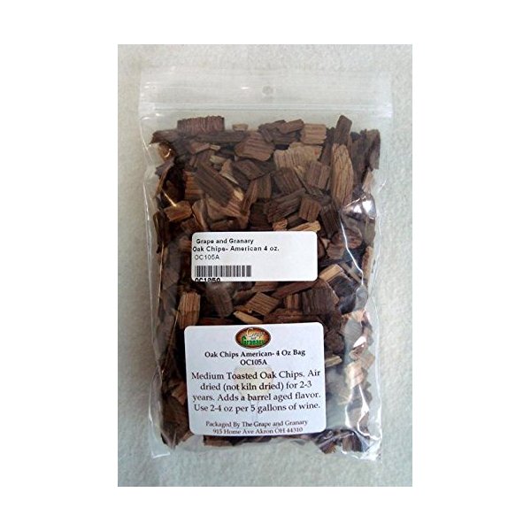 Oak Chips- American 4 oz- Medium Toast