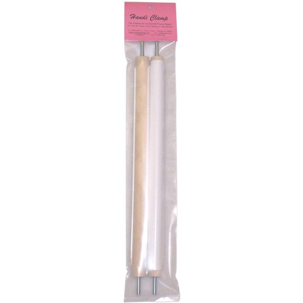 Edmunds HC-24R Handi Scroll Rods with Clamps, 24-Inch