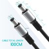 DC 5.5x2.1mm Male to Male Aluminum Alloy Extension Cord, Power Adapter Cable, for LED Strip, Surveillance Camera, CCTV Security Camera, LED Display, IP Camera, DVR, Router