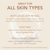 Dionis Goat Milk Skincare Retinol Body Lotion, 6oz