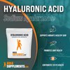 BULKSUPPLEMENTS.COM Hyaluronic Acid Powder - Hyaluronic Acid Supplements - Hyaluronic Acid 200mg - Hyaluronic Acid Food Grade - 200mg of Pure Hyaluronic Acid per Serving (25 Grams - 0.88 oz)