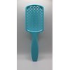 Moto Perpetua Retro Vibes Detangling Hair Brush, Flexible, Wet and Dry, Square Shape, Gentle, Smooth, Sky Blue