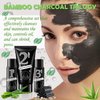LJYBoBin Charcoal Cleansing Face Mask Kit,Mildness Oil Control Peel Off Blackhead Remover Mask for All Skin Types,Deep Cleansing Nose Blackhead Facial Mask for Men ＆ Women