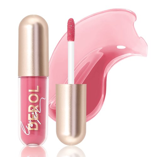 RoyueS plumping Moisturizing Lip gloss, High Shine Lip Plumper, Shiny Lip Gloss For Girls and Women (04# LIQUEUR)