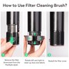 Filter Cleaning Brush Compatible with Shark HD430/HD435/HD440/HD453 FlexStyle Air Styling & Drying System, Filter Cleaning Brush Cleaner Attachment for Shark FlexStyle Air Styling & Drying System