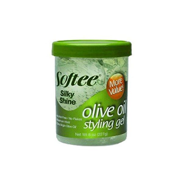 Softee Olive Oil Styling Gel, 16 Oz, 16 Oz