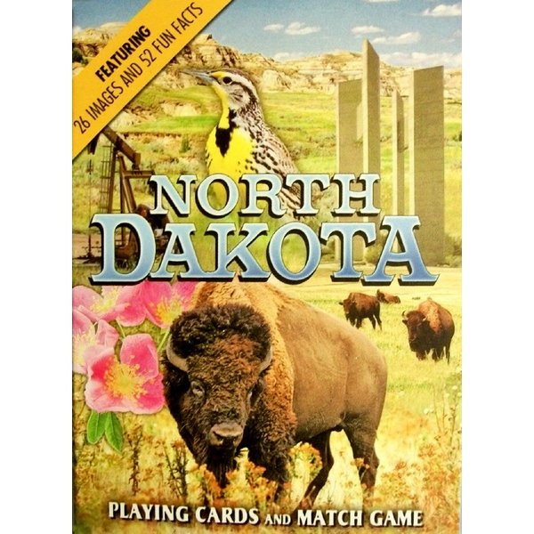 North Dakota Souvenir Playing Cards