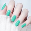 VENALISA 15ml Mint Green Gel Nail Polish, Pastel Light Green Gel Polish Neon Olive Color Soak Off UV LED Nail Gel Polish Nail Art Starter Manicure Salon DIY at Home, 0.53 OZ