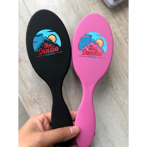 Hair Care Brush Massager Bristle Wet Dry Detangling Hair Brush Soft Cushion Nylon Boar Bristle Hair Brush