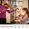 MorMoxe Violin Finger Guide for 4/4 Size, Violin Finger Tape, Violin Stickers, and Violin Fretboard Stickers - Suitable for Violin and Viola Players, Violin Accessories Set for Beginners