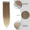 Kyriena Clip in Dreadlock Hair Extensions, 6PCS Clip in Dreads Hair Extensions Baby Braids, 24 Inch Synthetic Single Ended Dreadlocks Hairpieces