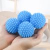 6 Pcs Dryer Balls, 2.5 in Reusable Laundry Soften and Fluff Laundry Washing Balls (Blue)