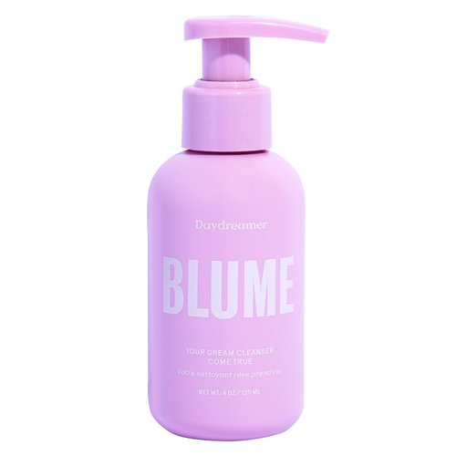Blume Day Dreamer Face Wash - Cream Cleanser for All Skin Types - Vegan Hydrating Face Wash with Chamomile + Lavender - Gentle Facial Cleanser (120ml)
