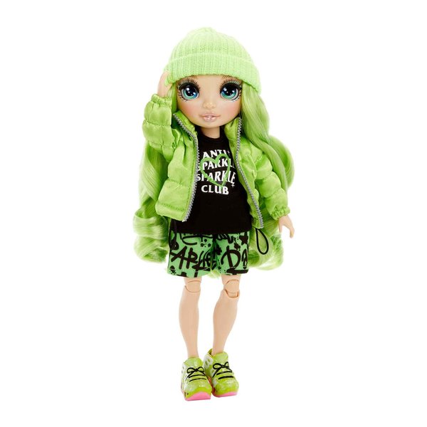 Rainbow Surprise Rainbow High Jade Hunter - Green Clothes Fashion Doll with 2 Complete Mix & Match Outfits and Accessories, Toys for Kids 4 to 15 Years Old