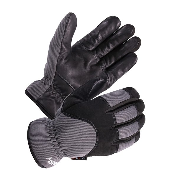 SKYDEER Winter Leather Work Gloves, Warm Fleece Insulation Lining for Cold Weather Work, Water Resistance, Thermal Insulated Gloves (SD2240T/XL)