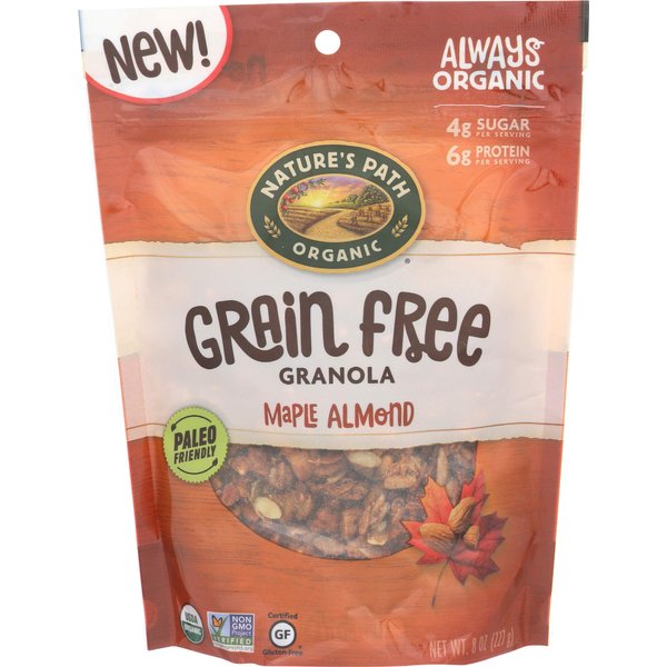 NATURES PATH Organic Maple Almond Grain Free Granola, 8 OZ