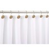 Gracelife Home Decorative Shower Curtain Hooks Seaside Off-White Nautical Metal Shower Curtain Hangers Bathroom Accessories