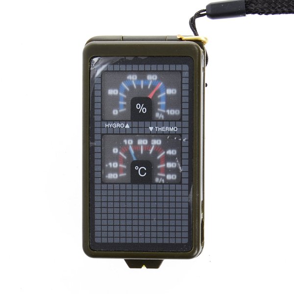 10 in 1 Camping/Survival Tool Multi Function Compass Kit by Vovomart