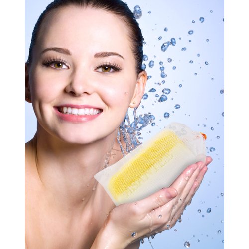 ASANTEE Rice Milk & Turmeric Soap Bar - Luxurious Body Soap for Soft, Clear, and Radiant Skin - Scent Long-Lasting 125 g.