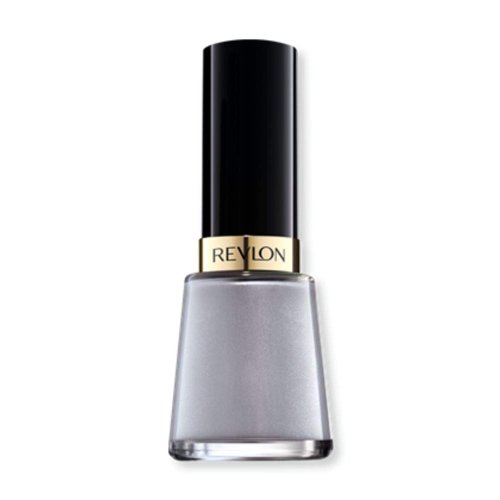 Revlon Nail Enamel, Chip Resistant Nail Polish, Glossy Shine Finish, in Black/Grey, 905 Sophisticated, 0.5 oz