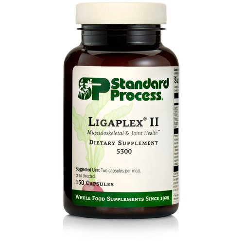 Standard Process Ligaplex II - Joint & Bone Support Supplement - Manganese Supplement with Vitamin B12, Vitamin A & Vitamin D - Skeletal System & Joint Support Supplement - 150 Capsules