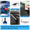 Arayker 12 Pcs Car Window Film Tint Tool Kit Vinyl Wrap Tool Vehicle Tint Tool Kit Glass Protective Film Installation Kit Automotive Window Tinting Kit