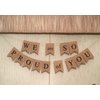 JeVenis We Are So Proud of You Banner Graduation Banner Congratulations Banner Graduation Party Decorations Graduation Commencement Decoration