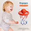 MARPPY Bath Toys, Bathtub Basketball Hoop for Toddlers Kids, Boys and Girls with 4 Soft Balls, Mold Free & Strong Suction Cup, Bathtub Shooting Game & Fun Toddlers Bath Toys for Boys or Girls