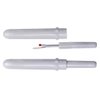 2Pcs White Sharp Seam Ripper Cross Stitch Unpicker Sewing Craft Tool Reusable Plastic Handle Thread Cutter Sewing Seam Rippers Sewing Tools