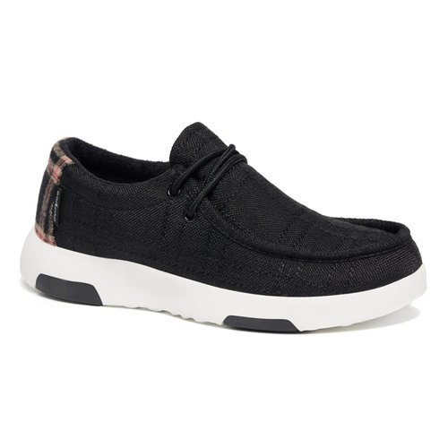 OrthoComfoot Womens Slip On Shoes for Plantar Fasciitis Pain Relief, Comfortable Orthopedic Sneakers with Arch Support, Orthotics Supportive Loafers Black Size 8