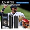3PCS Eye Black Stick for Sports, Baseball Face Paint Stick, Football Softball Eye Black, Cream Sporting Black Face Body Paint, Halloween Cosplay Costume Makeup (3PCS Black)