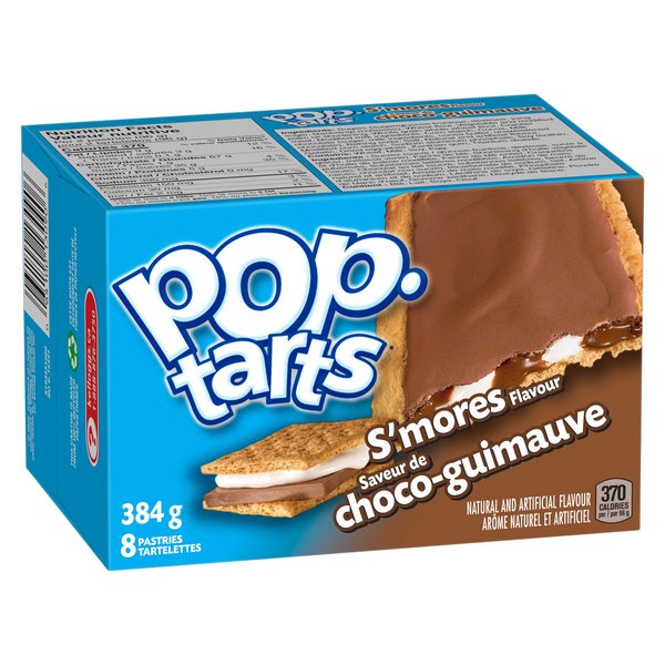 Kellogg's Pop Tarts Toaster Pastries, S'mores 8ct 400g/14.11oz {Canadian}