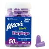 Mack's Slim Fit Soft Foam Earplugs, 50 Pair - Small Ear Plugs for Sleeping, Snoring, Traveling, Concerts, Shooting Sports & Power Tools | Made in USA