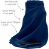Micro-Miracle XL (30-Inch-by-60-Inch) Soft Microfiber Travel Towel with Hand Towel and Nylon Mesh Carry Bag, Navy Blue