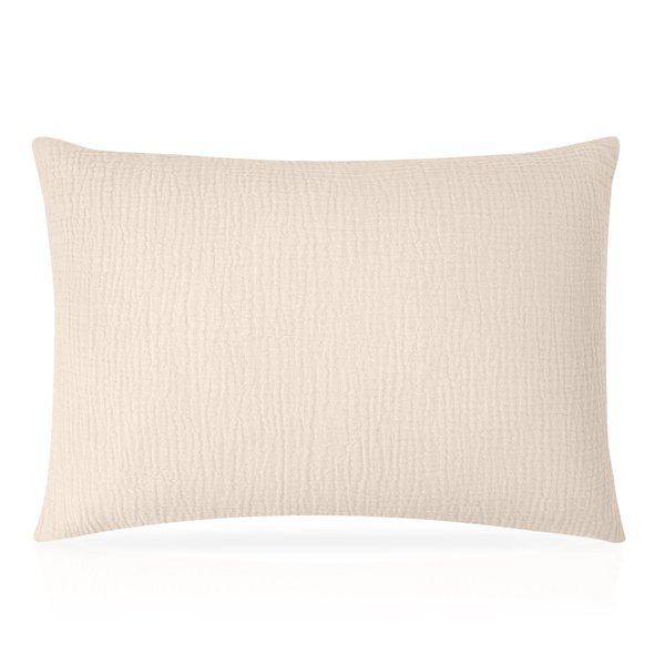 Pro Goleem Toddler Pillow with Muslin Cotton Pillowcase, 13x18 Soft Toddler Pillows for Sleeping Kids Pillow Child Pillow Machine Washable Perfect for Crib, Bed, Toddler Cot and Travel, Beige