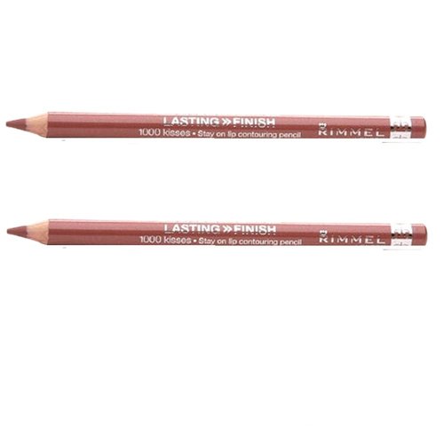 Rimmel London Lasting Finish 1000 Kisses Lip Liner, 050 Tiramisu 1 ea (Pack of 2)