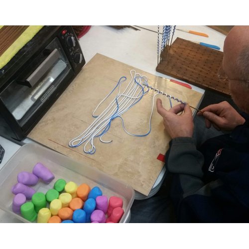 Collect Four (4) Baby color 5" Twirly Do Reusable Hair Wrap Twist Braid Barrette