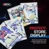 BCW Card Sleeves and Toploaders for Card Combo | Premium Top loaders for Cards and Acid-Free Penny Sleeves | Great for Football, Magic The Gathering, Pokemon, and Baseball Card Protectors 100 Count