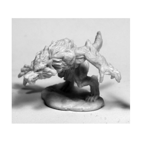 REAPER Miniatures Werewolf #77464 Bones Unpainted Plastic Mini Figure