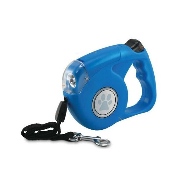 Reteactable Dog Leash with Light (Medium)