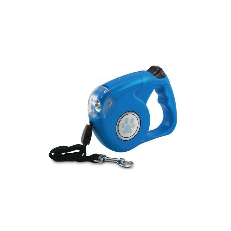 Reteactable Dog Leash with Light (Medium)